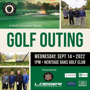 Multi-Chamber Golf Outing Event on September 14