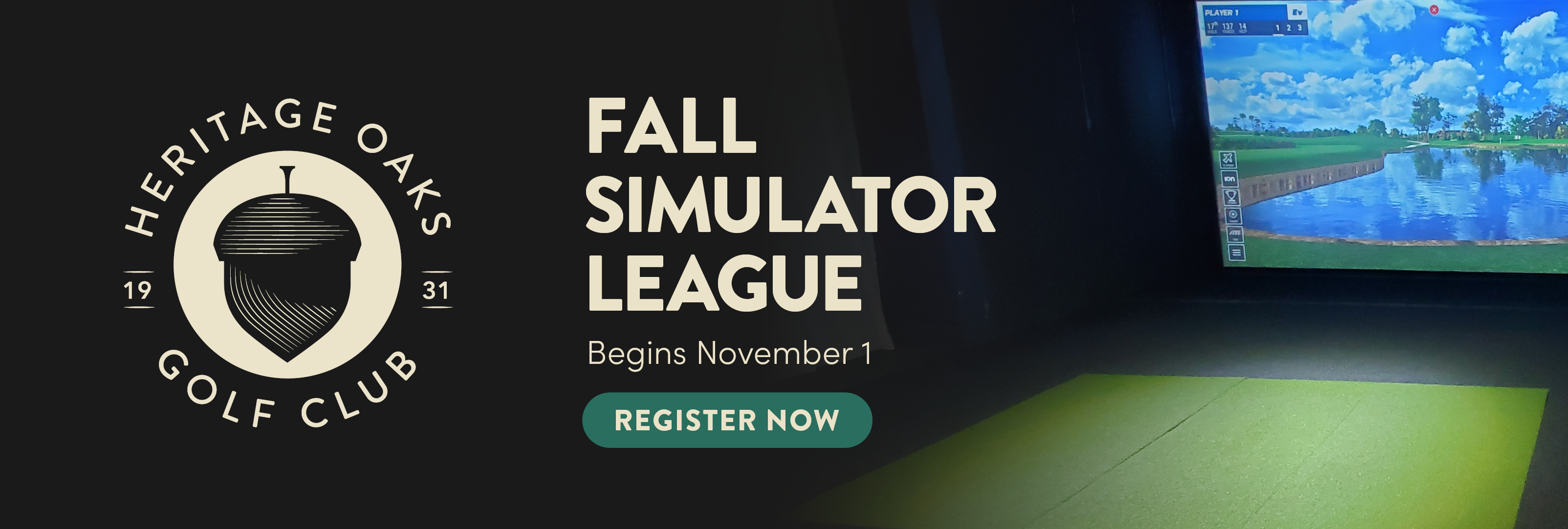 Indoor Simulator League at Heritage Oaks Golf Club