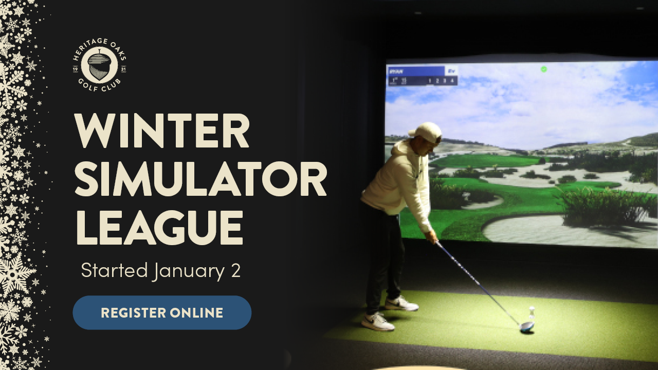 Winter Simulator League at Heritage Oaks Golf Club