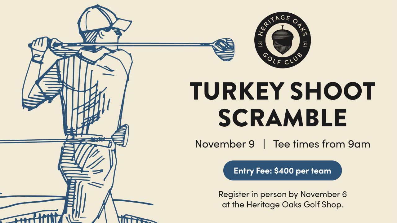 Turkey Shoot Scramble on November 9