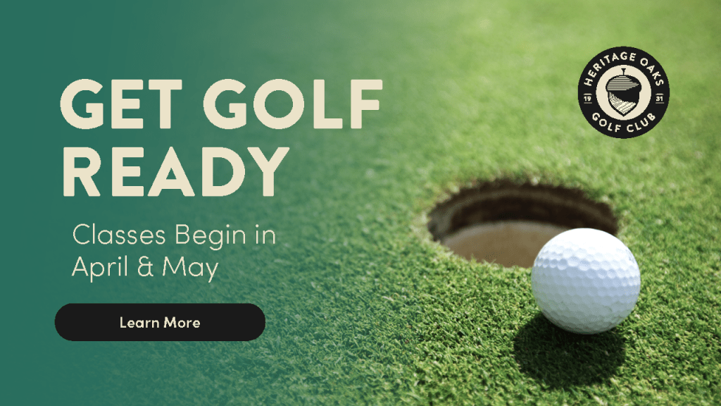 Get Ready Golf Classes Begin April & May